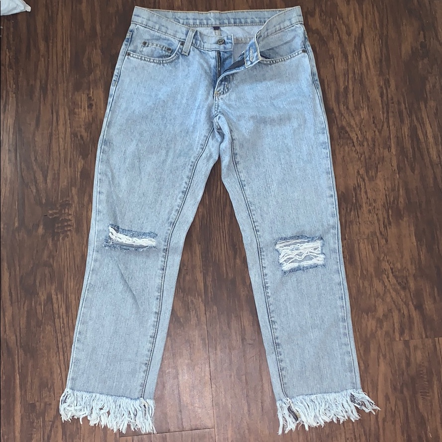 Lf Carmar Low Rise Light Was Jeans
